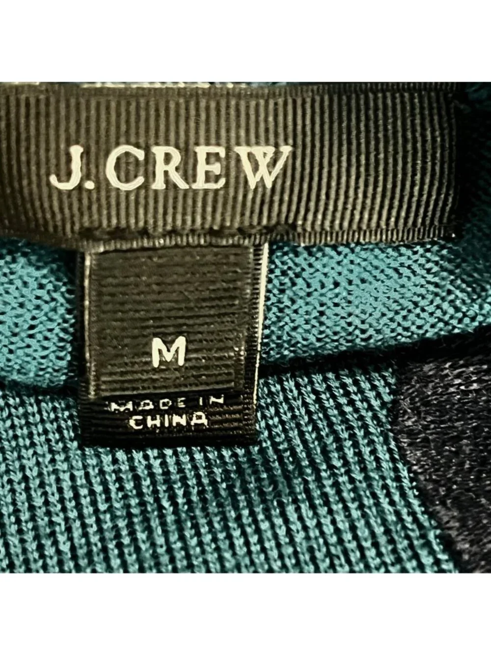 J. CREW Merino Wool Abstract Sweater Size Medium